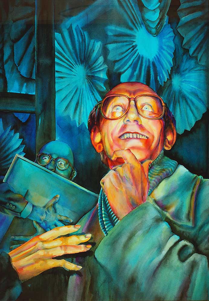 15 R.L./M.G. Aquarell, 64.5x91.5cm, 1984