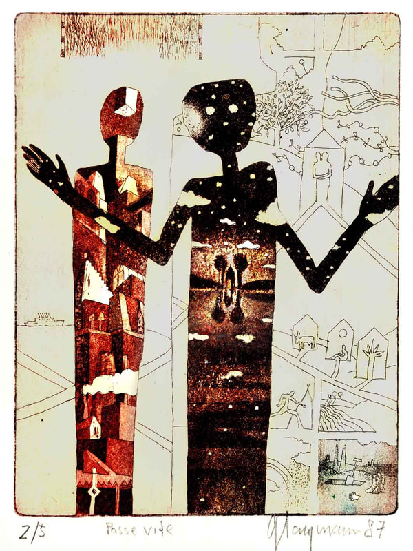 11 Passe Vite, 10x13cm, 1987