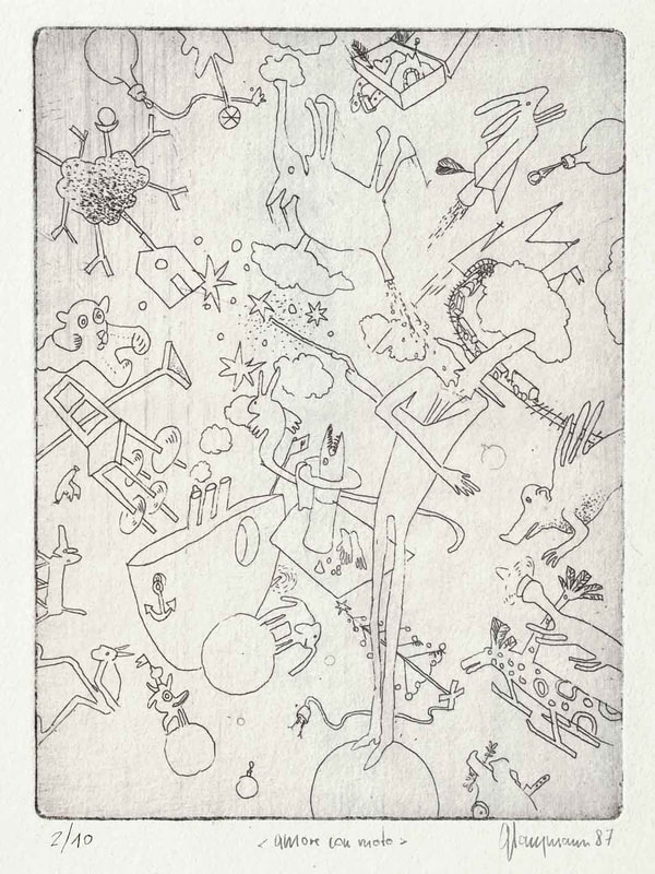 18 Minnelieder für Herzschrittmacher, 9x11cm, 1987