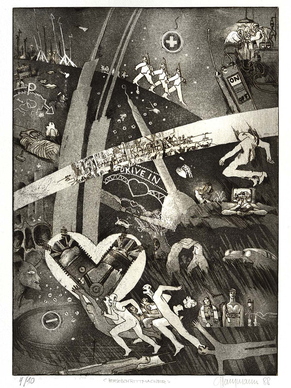 50 Herzschrittmacher, 21x29cm, 1988