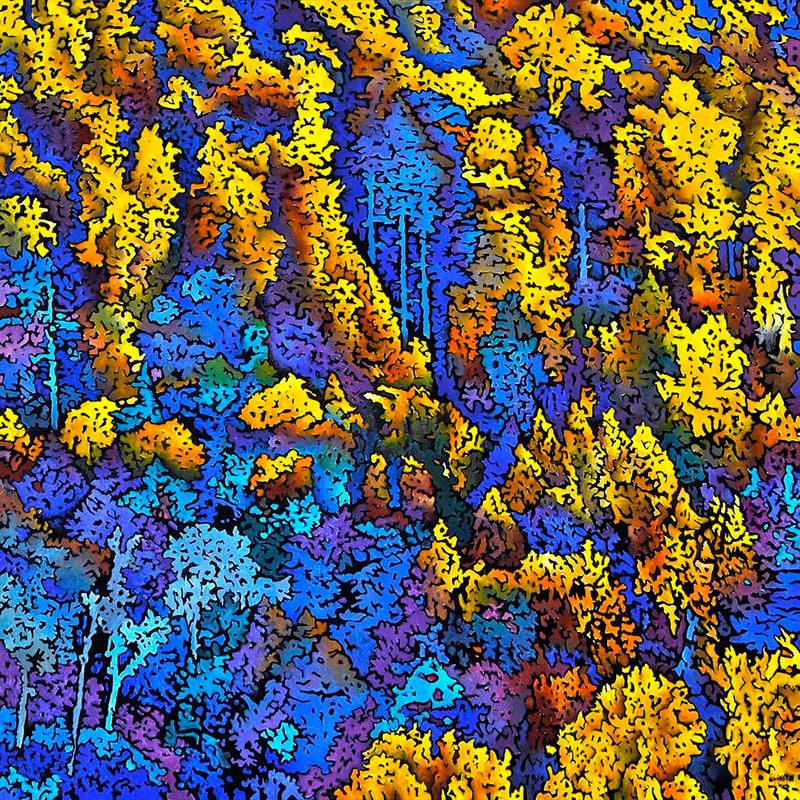 01 I.k.R."Die Terrasse", Serie 3, Öl LW, 120 x 120cm, 2012