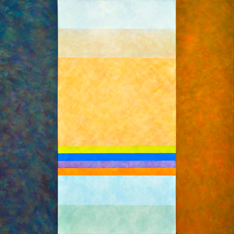 T&Q Modul 1, 100x100cm, Öl LW, 2017