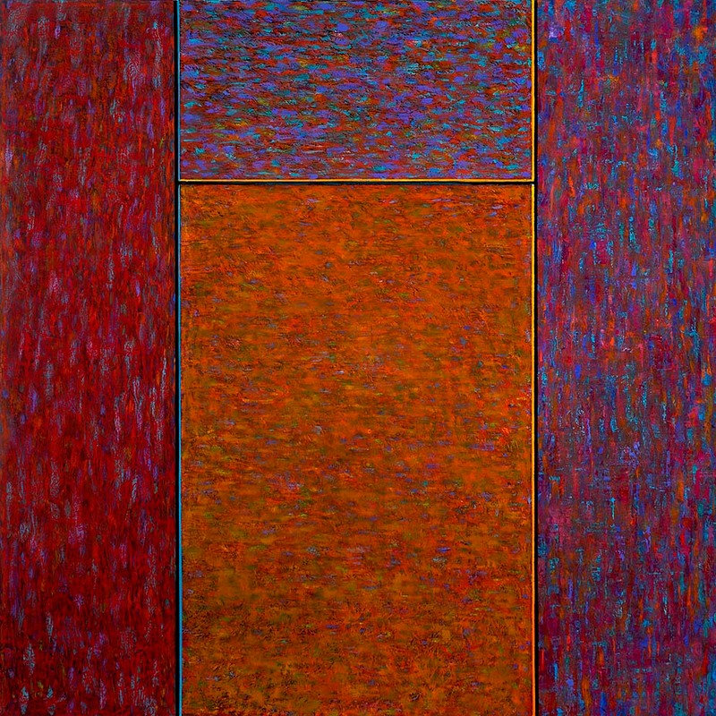T&Q Modul 3, 100x100cm, Öl LW, 2017