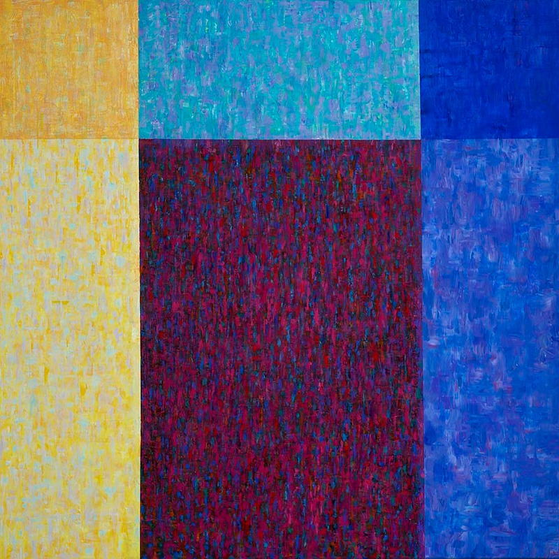 T&Q Modul 4, 100x100cm, Öl LW, 2017