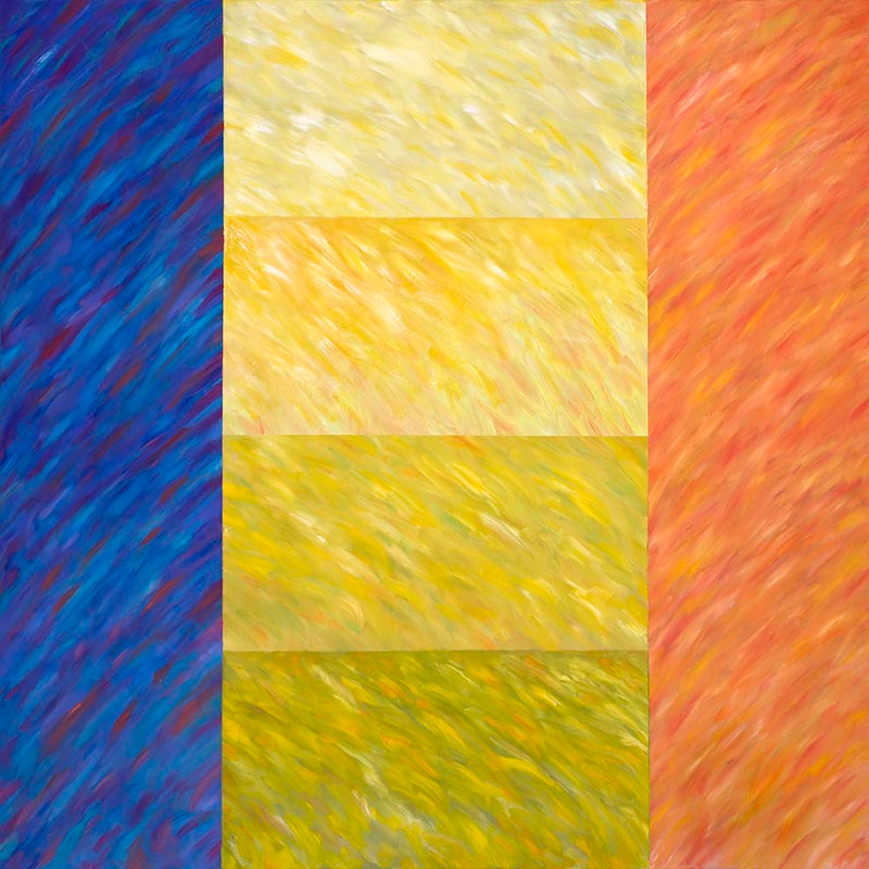 T&Q Modul 7, 100x100cm, Öl LW, 2017