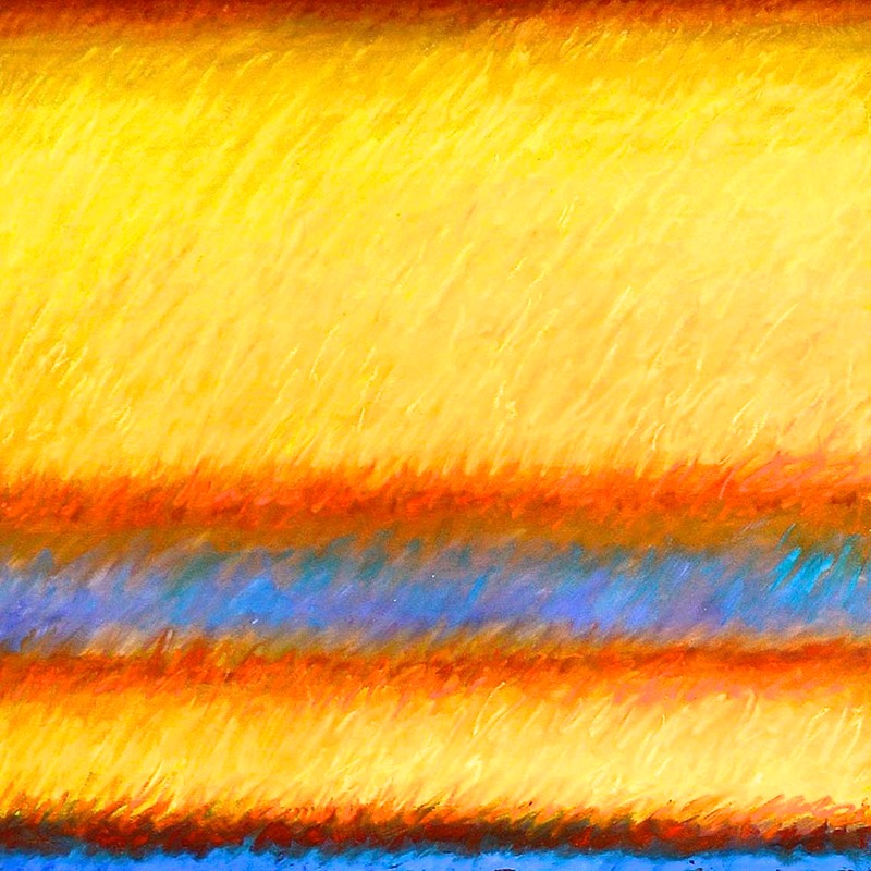 Tonspuren S3, ÖL auf Holzplatte, 58x58cm, 2013, Modul - 09