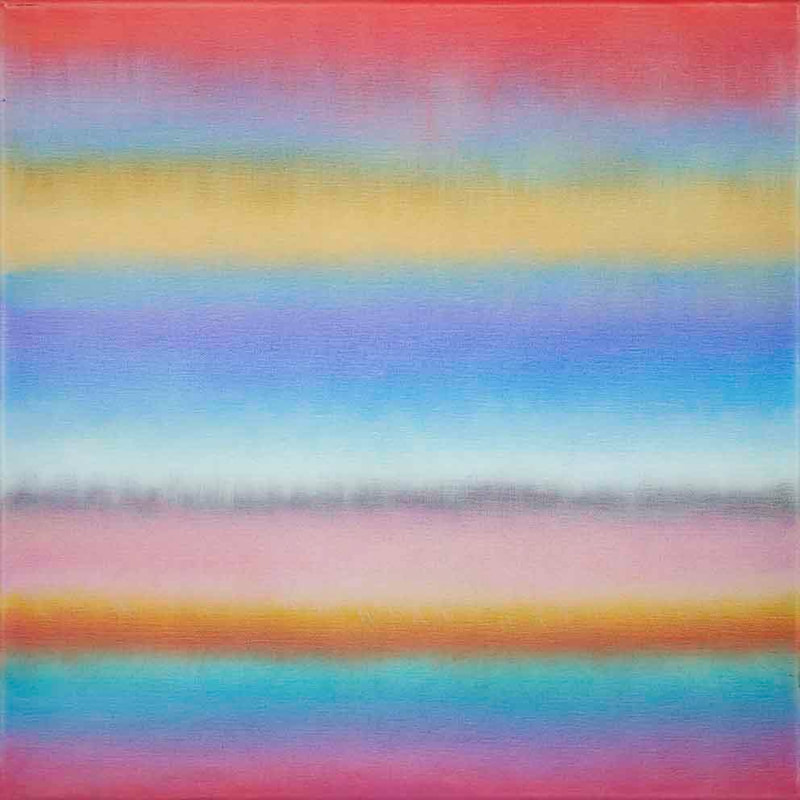 Tonspuren S5 ÖL auf LW, 60x60cm, 2018-19 - 09