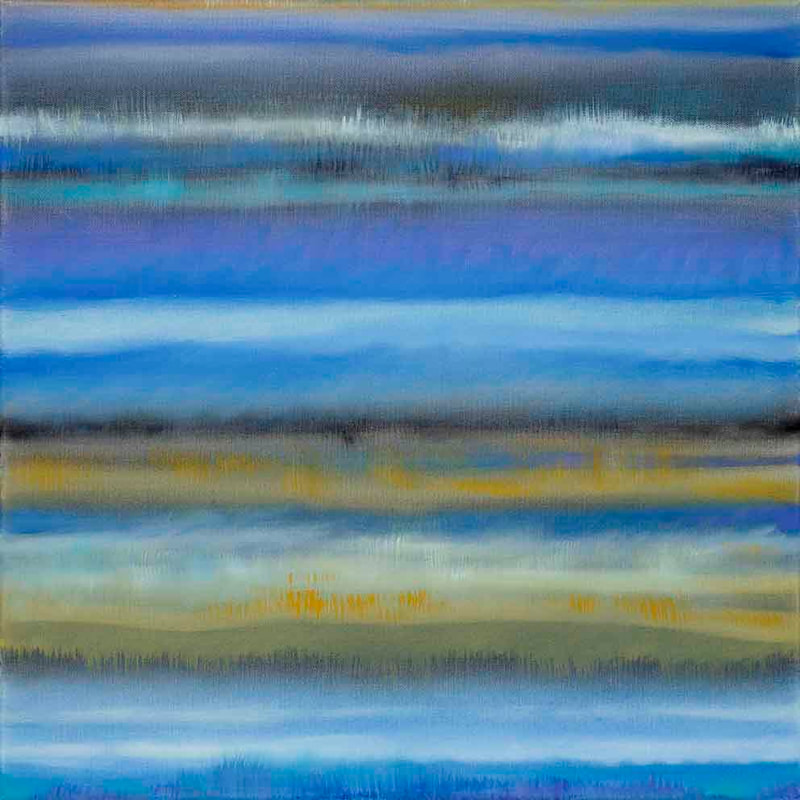Tonspuren S5 ÖL auf LW, 60x60cm, 2018-19 - 11