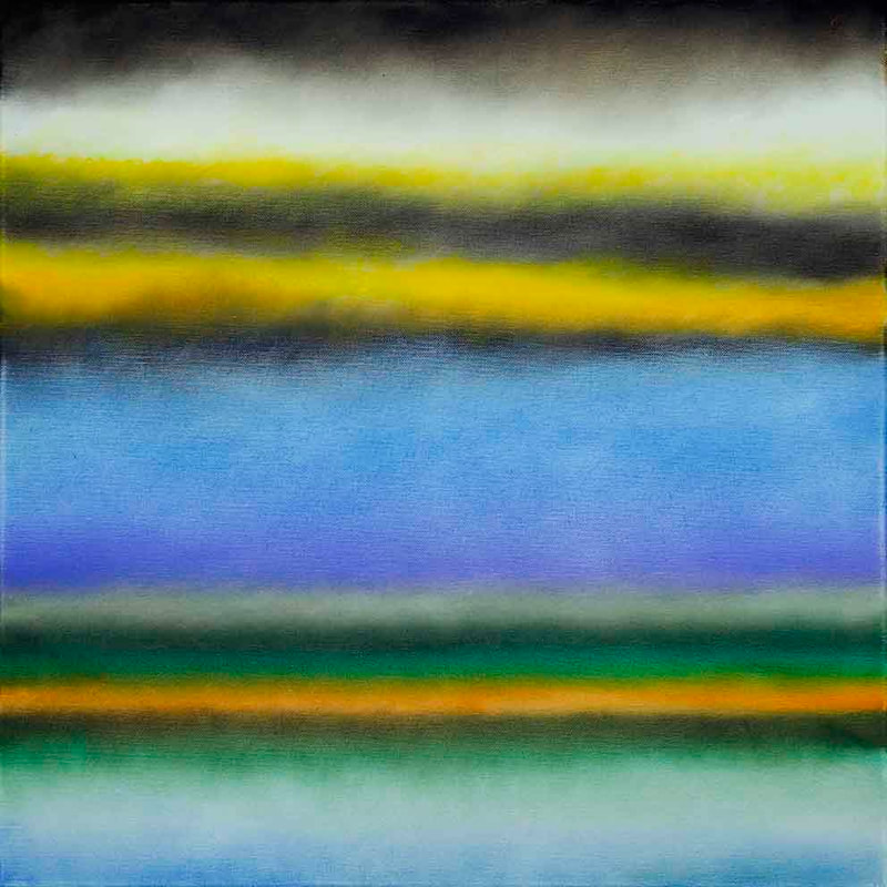 Tonspuren S5 ÖL auf LW, 60x60cm, 2018-19 - 12