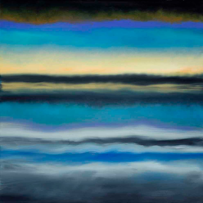 Tonspuren S5 ÖL auf LW, 60x60cm, 2018-19 - 17