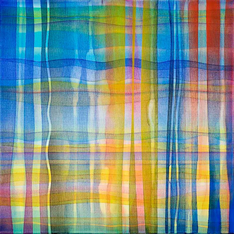 Tonspuren S5 ÖL auf LW, 60x60cm, 2018-19 - 18