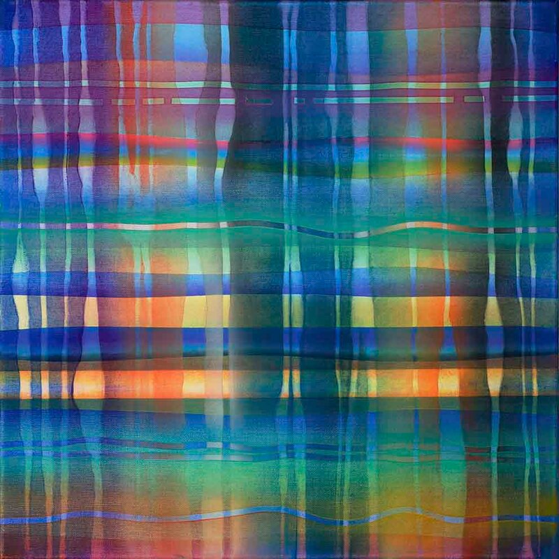Tonspuren S5 ÖL auf LW, 60x60cm, 2018-19 - 19