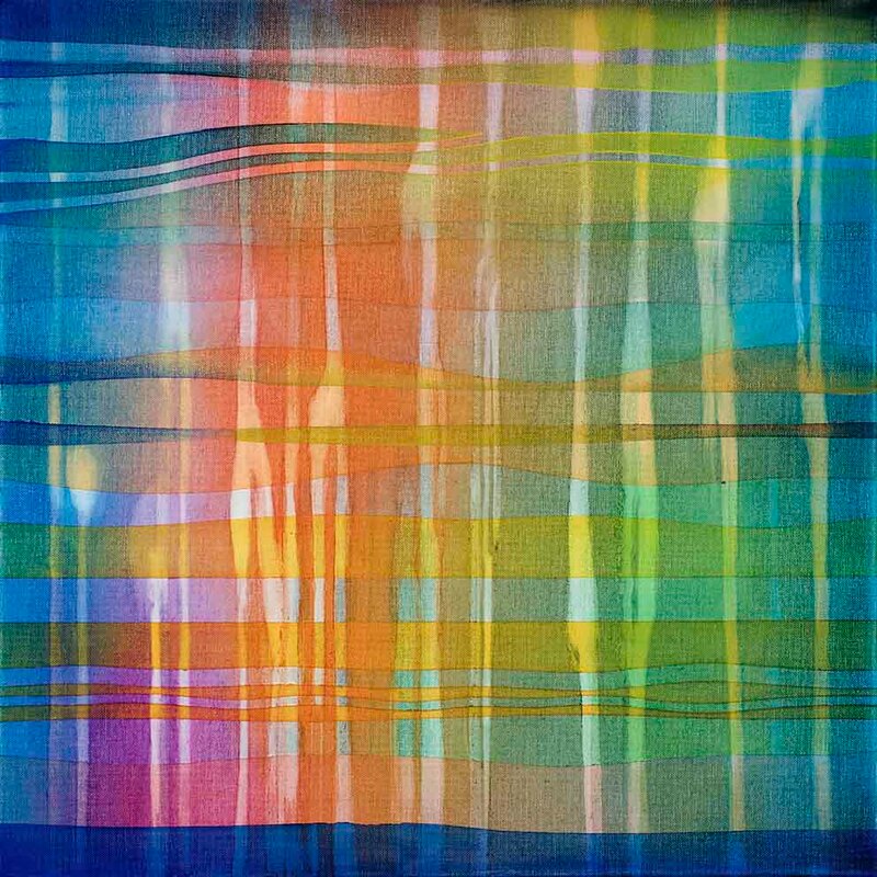 Tonspuren S5 ÖL auf LW, 60x60cm, 2018-19 - 20