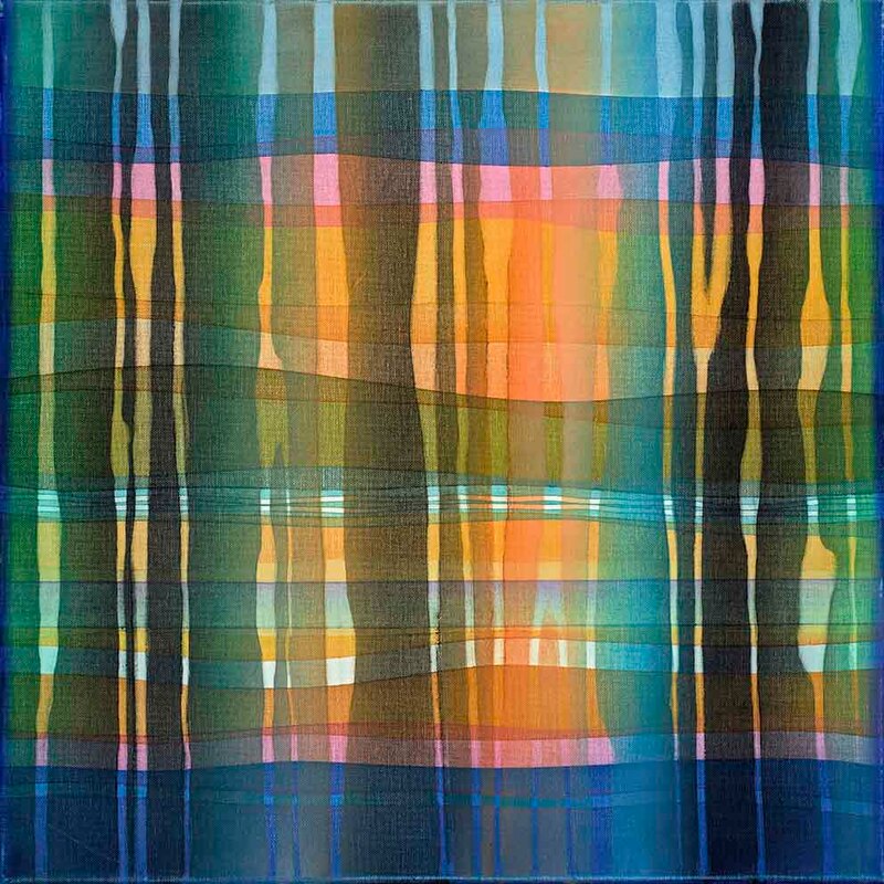 Tonspuren S5 ÖL auf LW, 60x60cm, 2018-19 - 21