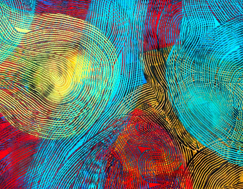 S9 8 Digitaldruck auf LW 140x180cm